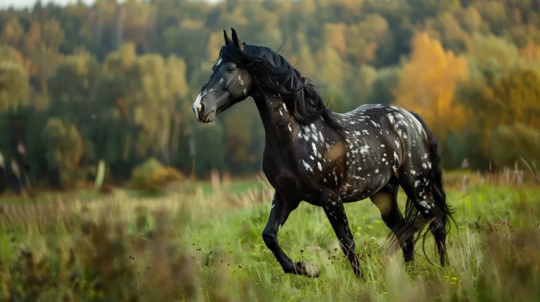 Szpakowaty koń: Wyjątkowe umaszczenie. Opis, rasy, ciekawostki o koniach